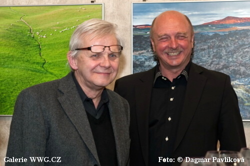 Zahájení výstavy - Stanislav Pokorný - K zemi blíž - foto: &copy; Dagmar Pavlíková